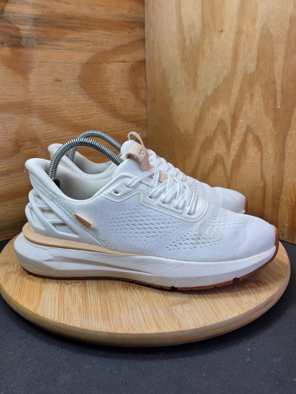Kizik Athens 2 Womens White Hands Free Slip In Sneakers Size 9